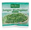 BioBio junger Blattspinat portioniert