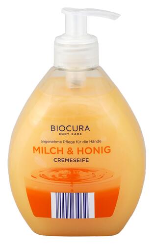 Biocura Milch & Honig Cremeseife