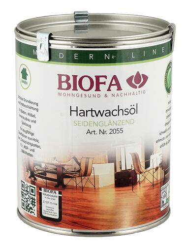 Biofa Hartwachsöl seidenglänzend farblos