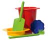 Biofactur Bio-Sandkastenspiel-Set 5-teilig, bunt Biofactur Bio-Sandkastenspiel-Set 5-teilig, bunt