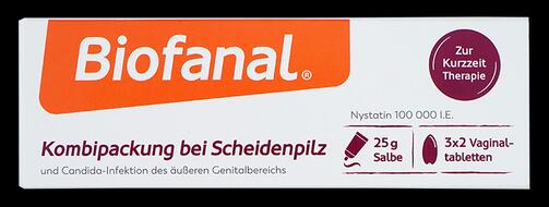 Biofanal Kombipackung, Vaginaltabletten und Salbe
