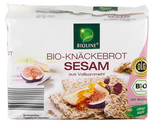 Bioline Bio-Knäckebrot Sesam