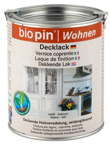 Biopin Wohnen Decklack weiß seidenglänzend