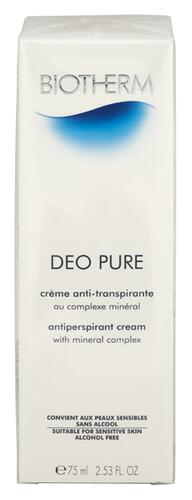 Biotherm Deo Pure Antitranspirant-Creme