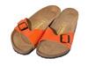 Birkenstock Madrid Birko-Flor, Lack orange