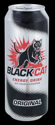 Black Cat Energy Drink Original