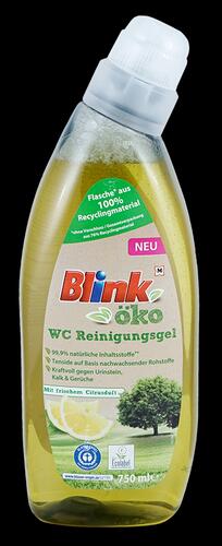 Blink öko WC Reinigungsgel mit frischem Citrusduft