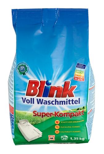 Blink Voll-Waschmittel Super-Kompakt