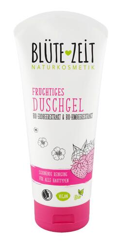 Blüte-Zeit Fruchtiges Duschgel Bio-Erdbeere & Bio-Himbeere Blüte-Zeit Fruchtiges Duschgel Bio-Erdbeere & Bio-Himbeere