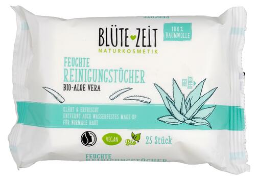 Blütezeit Feuchte Reinigungstücher Bio-Aloe Vera