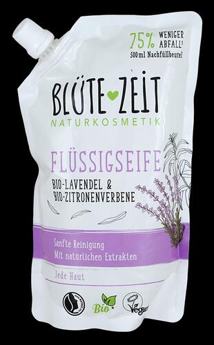 Blütezeit Flüssigseife Bio-Lavendel & Bio-Zitronenverbene