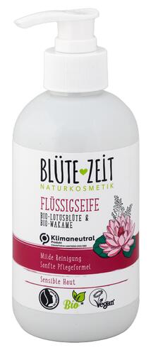 Blütezeit Flüssigseife Bio-Lotusblüte & Bio-Wakame