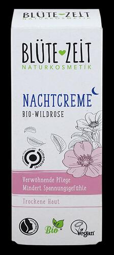 Blütezeit Nachtcreme Bio-Wildrose