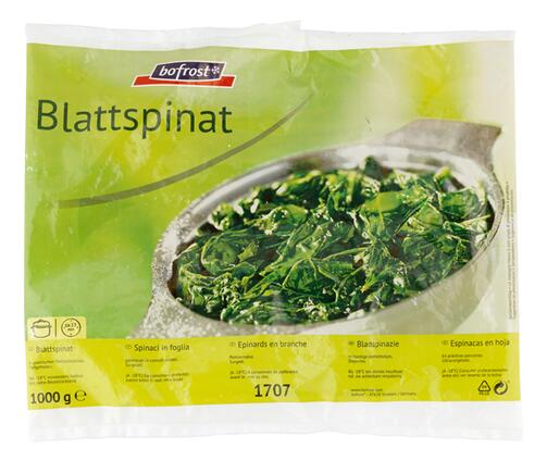 Bofrost Blattspinat