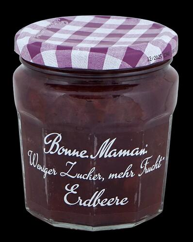 Bonne Maman Erdbeere, weniger Zucker, mehr Frucht