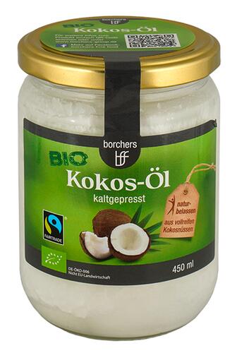 Borchers Bio Kokos-Öl, kaltgepresst, Fairtrade