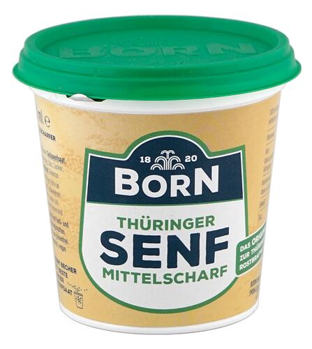 Born Thüringer Senf Mittelscharf