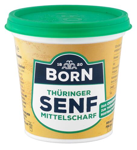 Born Thüringer Senf mittelscharf