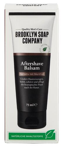 Brooklyn Soap Company Aftershave Balsam Sensitiv mit Menthol