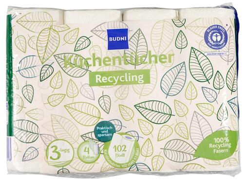 Budni Küchentücher Recycling