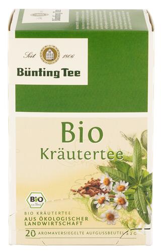 Bünting Tee Bio Kräutertee, 20 Beutel
