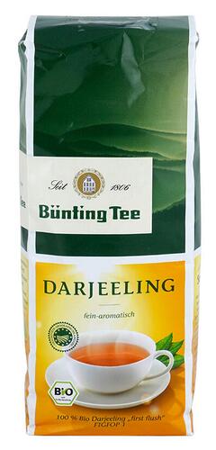 Bünting Tee Darjeeling fein-aromatisch "first flush" FTGFOP 1, lose