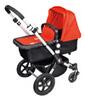 Bugaboo Basis Cameleon3 Schwarz + Bekleidungsset Orange