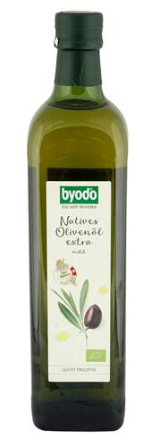 Byodo Natives Olivenöl Extra mild, leicht fruchtig