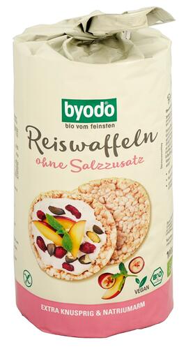 Byodo Reiswaffeln ohne Salzzusatz, Bio