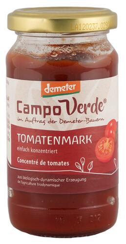 Campo Verde Tomatenmark einfach konzentriert, Demeter