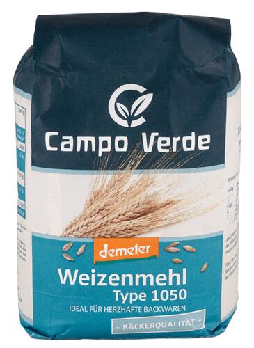 Campo Verde Weizenmehl Type 1050, Demeter