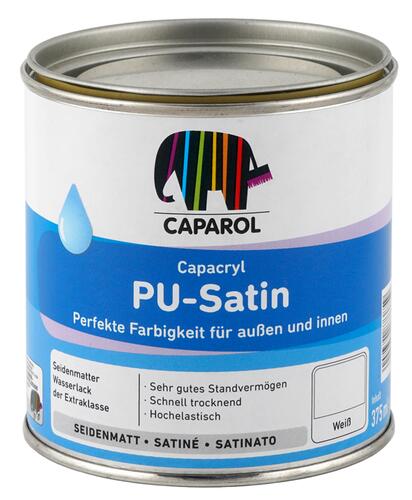 Caparol Capacryl PU-Satin Seidenmatt weiß