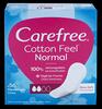 Carefree Cotton Feel Slipeinlagen, Normal, ohne Duft, 56 Stück Carefree Cotton Feel Slipeinlagen, Normal, ohne Duft, 56 Stück