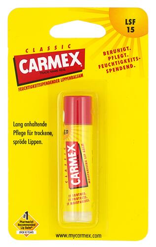 Carmex Classic Lippenbalsam LSF 15