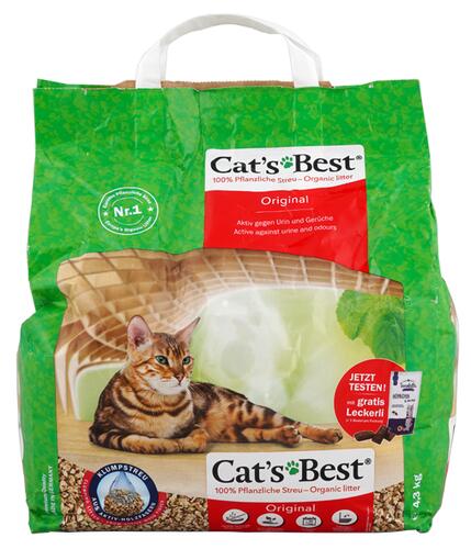 Cat's Best 100% Pflanzliche Streu Original