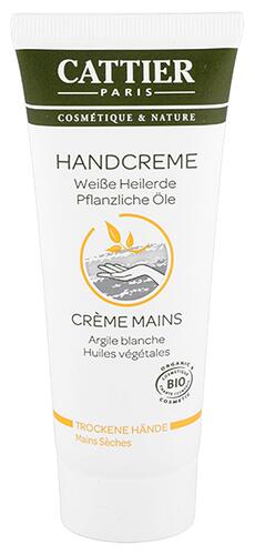 Cattier Handcreme Weiße Heilerde Pflanzliche Öle