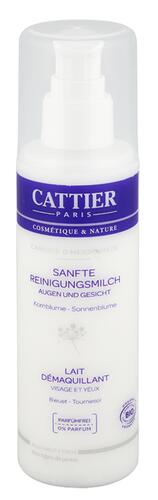Cattier Sanfte Reinigungsmilch Augen und Gesicht