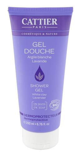 Cattier Shower Gel White Clay Lavender