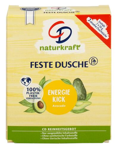 CD Naturkraft Feste Dusche Energie Kick Avocado