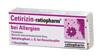 Cetirizin-Ratiopharm bei Allergien, Filmtabletten Cetirizin-Ratiopharm bei Allergien, Filmtabletten