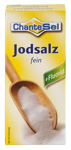 Chante Sel Jodsalz fein + Fluorid Chante Sel Jodsalz fein + Fluorid
