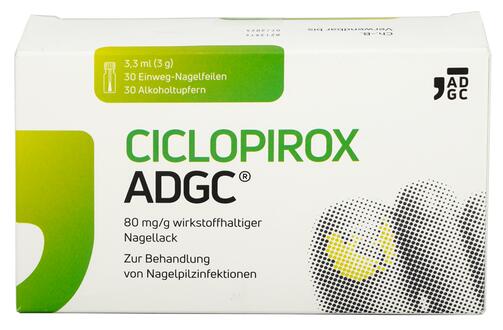Ciclopirox ADGC 80 mg/g, Nagellack
