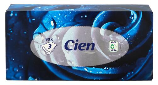 Cien Kosmetiktücher Aloe Vera, 3-lagig