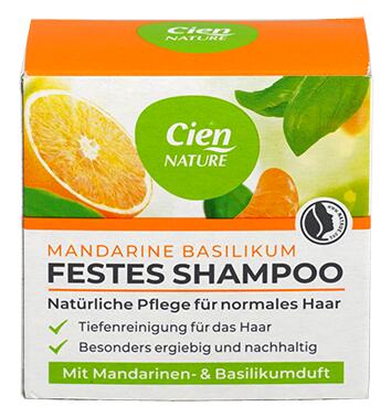 Cien Nature Festes Shampoo Mandarine Basilikum