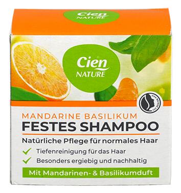 Cien Nature Festes Shampoo Mandarine Basilikum Cien Nature Festes Shampoo Mandarine Basilikum