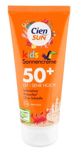 Cien Sun Kids Sonnencreme 50+, ohne Duftstoffe