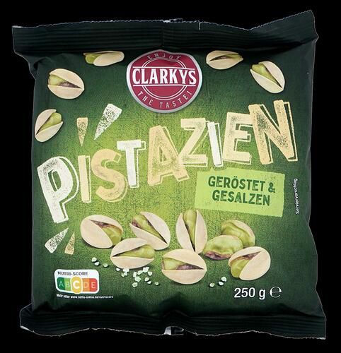 Clarkys Pistazien geröstet & gesalzen