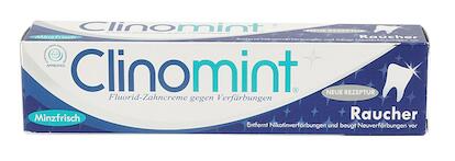 Clinomint Fluorid-Zahncreme Minzfrisch, Raucher
