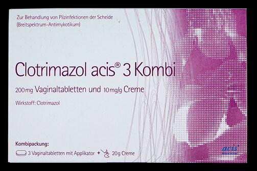 Clotrimazol acis 3 Kombi, Vaginaltabletten und Creme