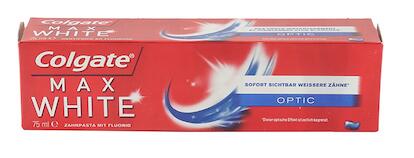Colgate Max White Zahnpasta Optic Colgate Max White Zahnpasta Optic